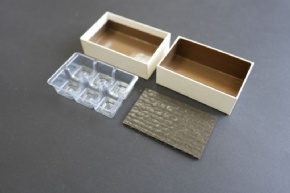 6 Pieces Chocolate Packaging Boxes