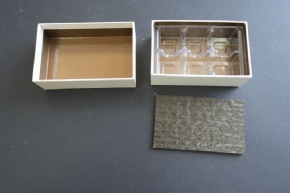 6 Pieces Chocolate Packaging Boxes